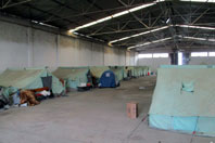 Le camp de réfugiés de Vasilika