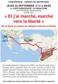 J'ai marché vers la liberté